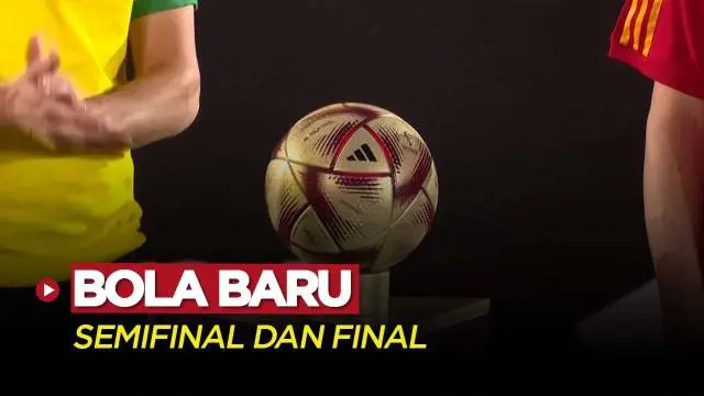 Berita Video, Adidas Luncurkan Bola untuk Partai Final dan Semifinal Piala Dunia 2022 pada Minggu (11/12/2022)