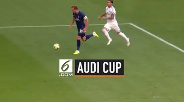 Tottenham Hotspur berhasil mengalahkan Real Madrid 1-0 pada laga Audi Cup 2019. Gol tunggap Spurs dicetak oleh Harry Kane.