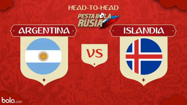 Timnas Argentina akan menghadapi Islandia pada laga pertama Grup D Piala Dunia 2018, di Otkrytiye Arena, Sabtu (16/6). Meski lebih diunggulkan, Argentina pantang menganggap remeh Islandia.