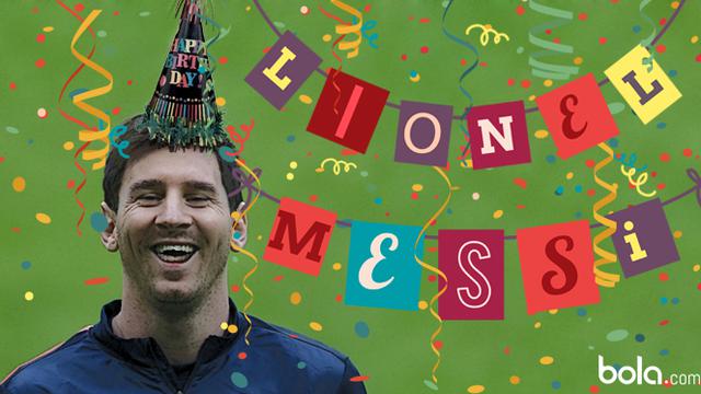 Ulang Tahun Lionel Messi ke 28 Tahun