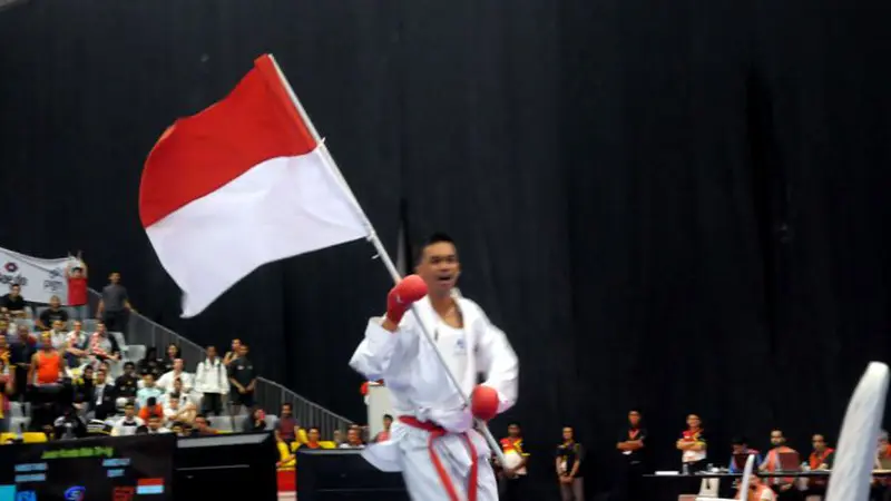 Kejuaraan Dunia Karate: Bekuk Spanyol, Indonesia Tambah 1 Emas