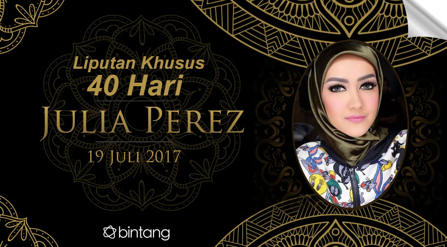 Tak terasa sudah 40 Hari Julia Perez meningal dunia. (Bintang Pictures)