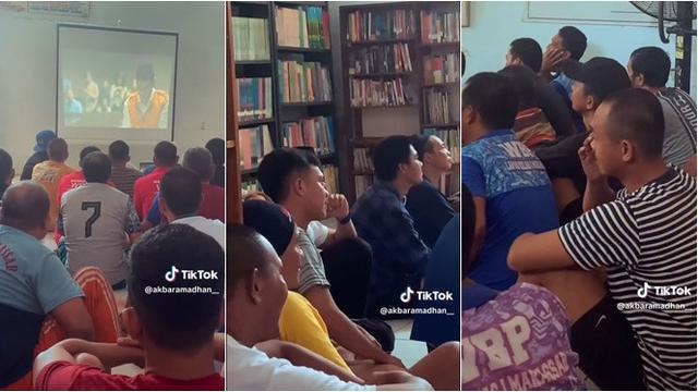 Momen Narapidana Nonton Miracle in Cell No. 7 di Penjara, Endingnya Ikut Nangis