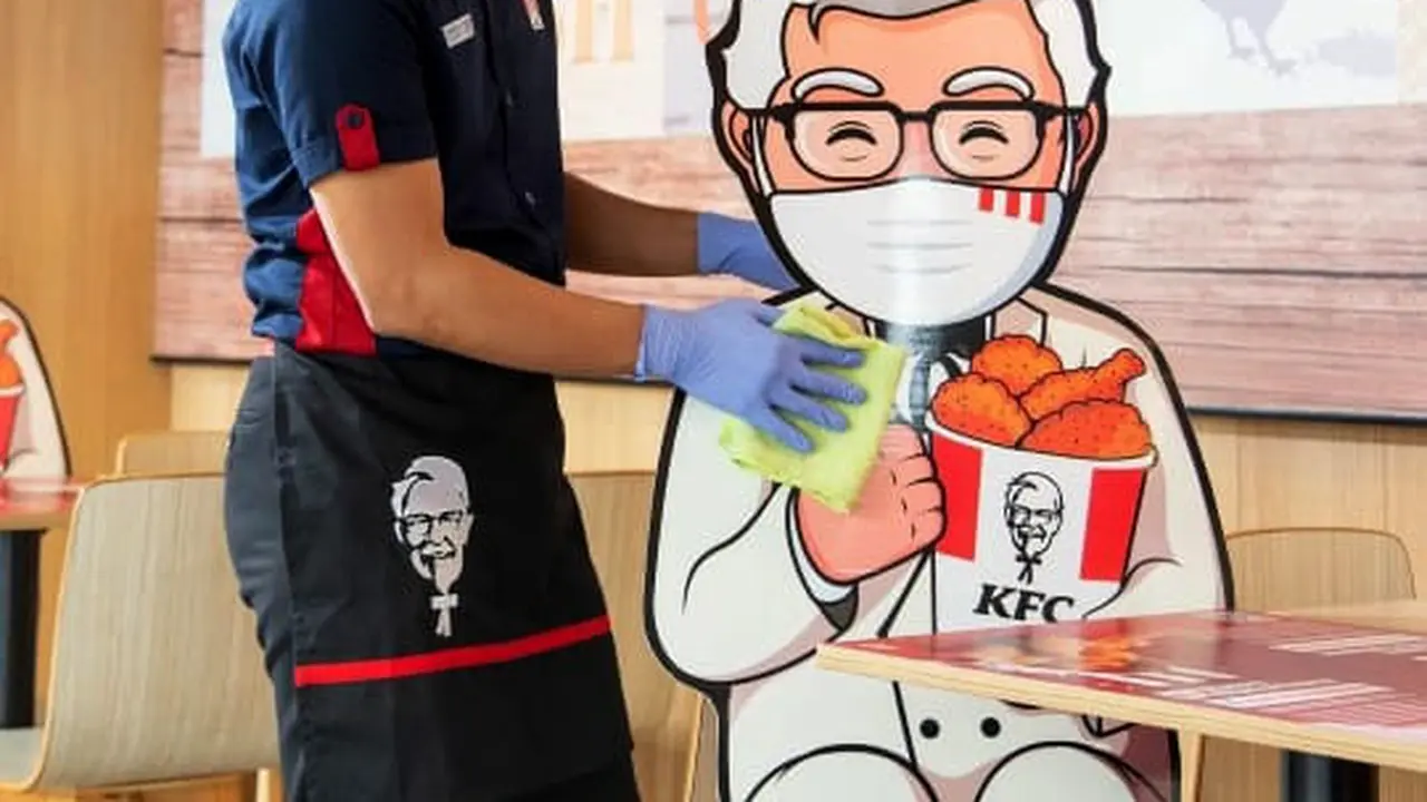 Gerai KFC Indonesia.