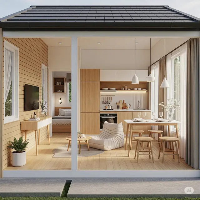 Gaya Japandi (Jepang-Skandinavia)