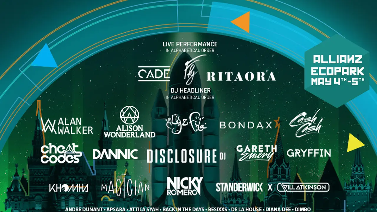 Line Up Baru SHVR Ground Festival 2018