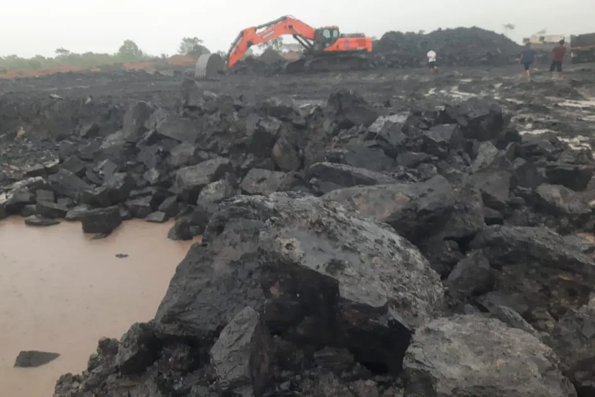 Salah saru lokasi tambang batu bara di Kaway XIV, Aceh (Liputan6.com/Ist)
