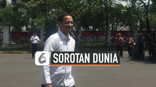 Keputusan besar Nadiem Makarim yang mundur dari Gojek untuk ke kabinet Jokowi turut menyita perhatian dunia melalui sejumlah pemberitaan media asing.