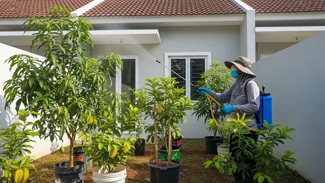 Cara Membuat Kebun Buah Pakai Ember di Rumah Tipe 36/Gemini AI