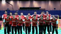 Tim Indonesia yang berlaga di Kejuaraan Beregu Campuran Asia 2023. (PBSI)