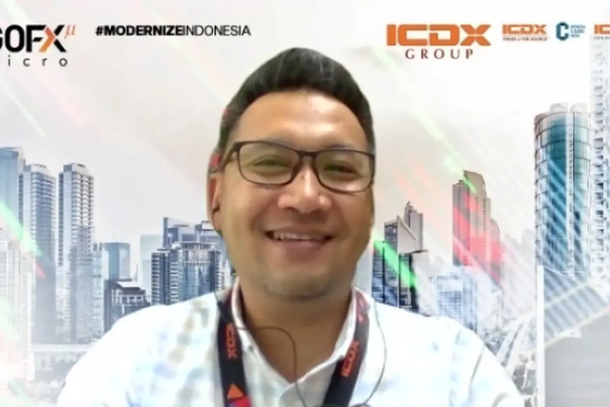 Business Development Manager ICDX, Dedi Prasetyo (Dok: tangkapan layar/Pipit Ika R)