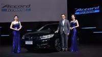 Honda Automobile, Agen Pemegang Merek Honda di Thailand, resmi meluncurkan Honda Accord hybrid, Kamis (18/7/2016).
