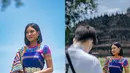 Shenina Cinnamon hadiri FFI 2022 di Candi Borobudur pada 22 Oktober 2022 kemarin.