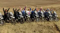 BMW Motorrad Internasional GS Trophy untuk pertama kalinya akan diikuti oleh satu tim perempuan. 