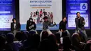 Penampilan boyband UN1TY pada acara Emtek Education & Career Festival 2024 di Studio 6 Emtek City, Studio Indosiar, Daan Mogot, Jakarta, Selasa (30/7/2024). (Liputan6.com/Herman Zakharia)