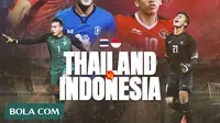 SEA Games - Duel Antarlini - Thailand Vs Timnas Indonesia U-23 (Bola.com/Adreanus Titus)