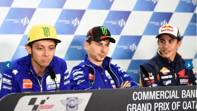 Marc Marquez - Valentino Rossi - Jorge Lorenzo