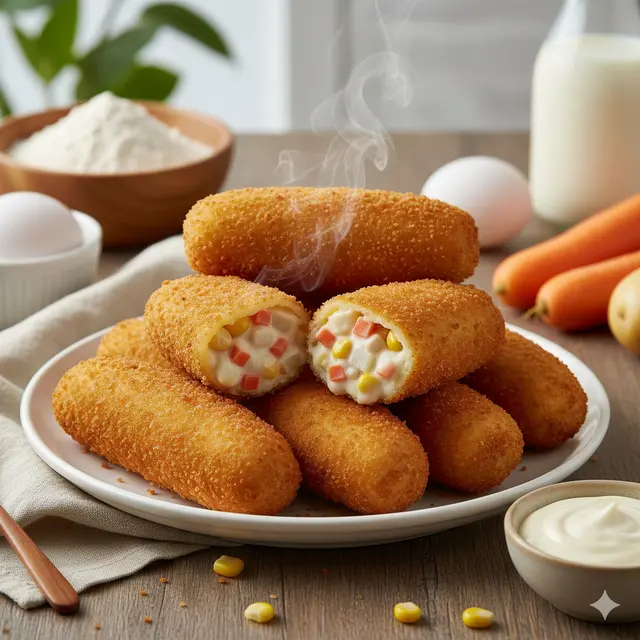 Resep risol isi kekinian (Foto: Gemini AI)
