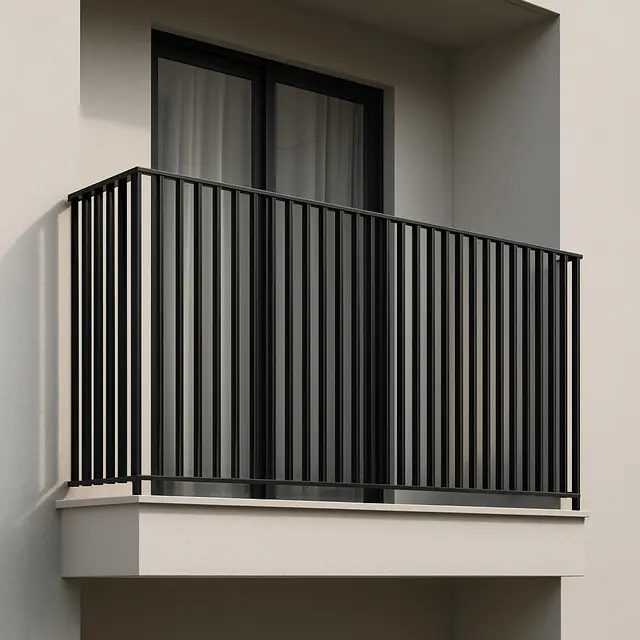 Model Pagar Balkon Rumah (Image by ChatGPT)