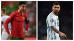 Putaran final Piala Dunia 2022 Qatar yang akan digelar mulai 21 November hingga 18 Desember 2022 tentunya akan diikuti oleh para pemain terbaik di dunia mewakili 32 negara yang memastikan lolos. Dari hasil pembagian grup yang telah dilakukan, terdapat 8 pemain dengan nilai pasar tertinggi di tiap grupnya. Tanpa dua nama yang dianggap sebagai dua pemain terbaik di dunia saat ini, Cristiano Ronaldo dan Lionel Messi, berikut daftar lengkap ke-8 pemain tersebut. (Kolase AFP)
