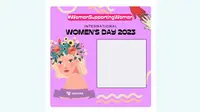 Twibbon Hari Perempuan Internasional 2023 yang bisa kamu coba buat untuk ikut semarakkan dan dukung sesama wanita. (www.twibbonize.com)