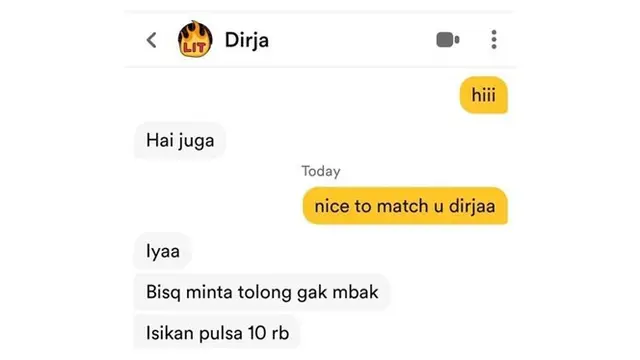 7 Chat Netizen Kenalan Lewat Bumble Ini Kocak Banget, Enggak Habis Pikir