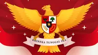 Ilustrasi Garuda Pancasila. (Photo Copyright by Freepik)