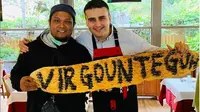 Virgoun dan Chef Burak Özdemir (Foto: Instagram @virgoun_)