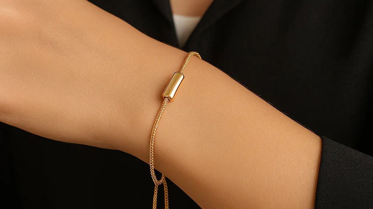 Model Gelang Emas Simpel Terbaru untuk Wisuda