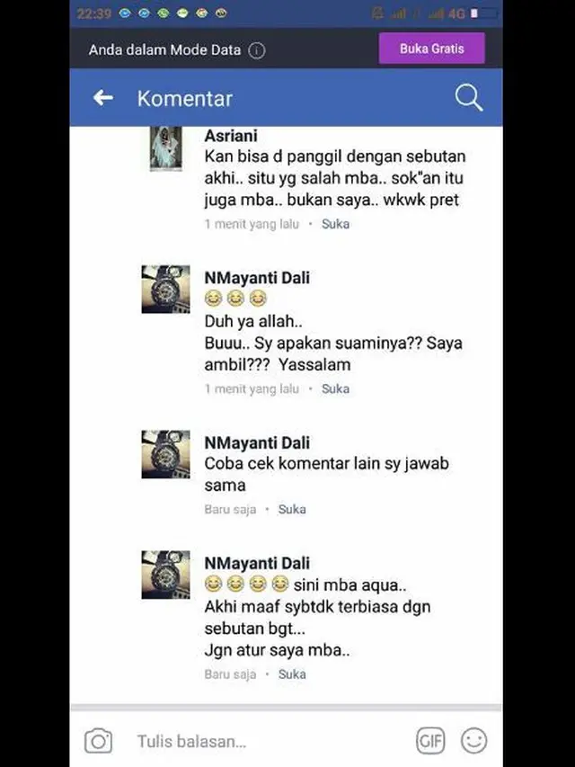 [Bintang] Suami Belanja Online, Istri Ngamuk karena Si Penjual Panggil Suami dengan Sebutan Kak