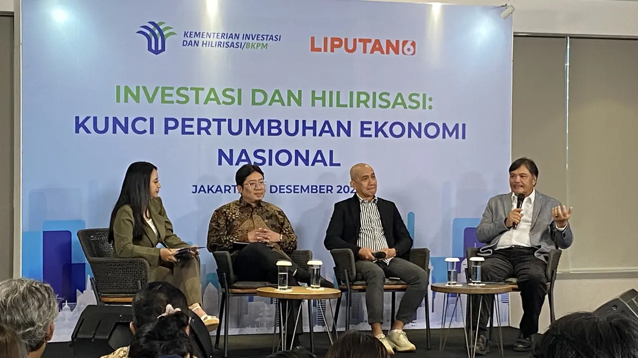 “Investasi dan Hilirisasi: Kunci Pertumbuhan Ekonomi Nasional” bersama Kementerian Investasi dan Hilirisasi/BKPM di Hotel Mercure Gatot Subroto, Jakarta pada Senin (23/12/2024).