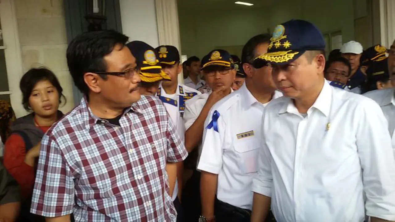 Menteri Perhubungan Ignasius Jonan