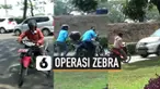 Hari terakhir operasi zebra di Tangsel diwarnai dengan tingkah pengendara yang menghindari razia petugas. Banyak pengendara memili melawan arus meski tindakannya membahayakan orang lain. Ada juga yang pasrah ditangkap oleh petugas.