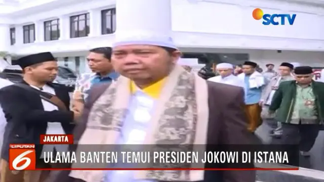 Ulama Banten Temui Jokowi di Istana