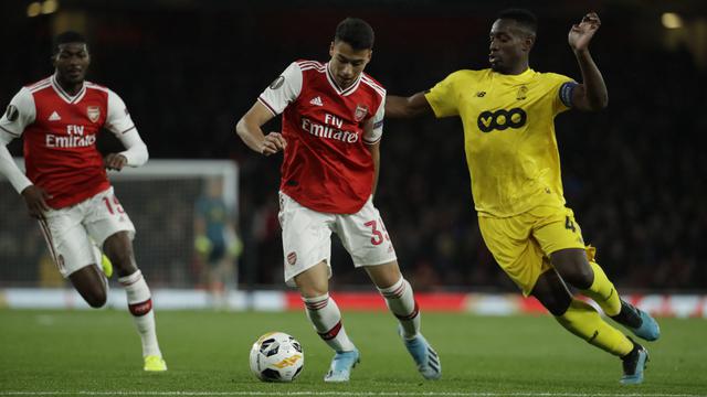 Gabriel Martinelli Dua Gol, Arsenal Menang Telak Atas Standard Liege