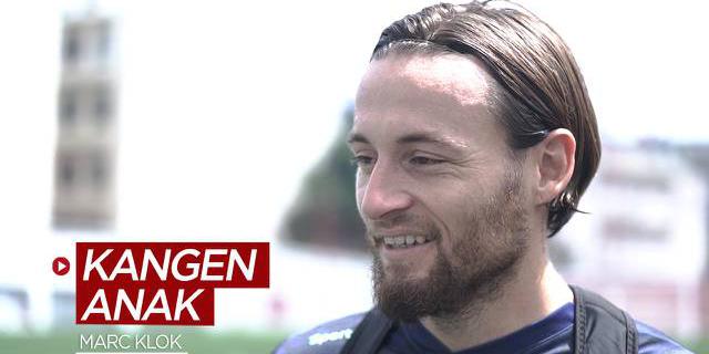 VIDEO: Gelandang Persib Bandung, Marc Klok Kangen dengan Anak