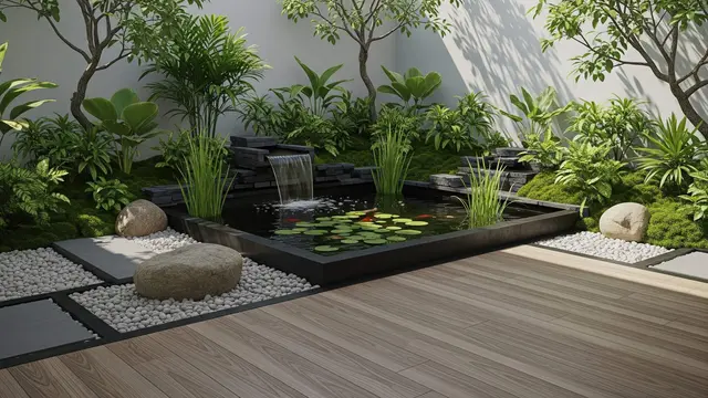 Desain Taman Kering yang Tetap Cantik Meski Jarang Disiram
