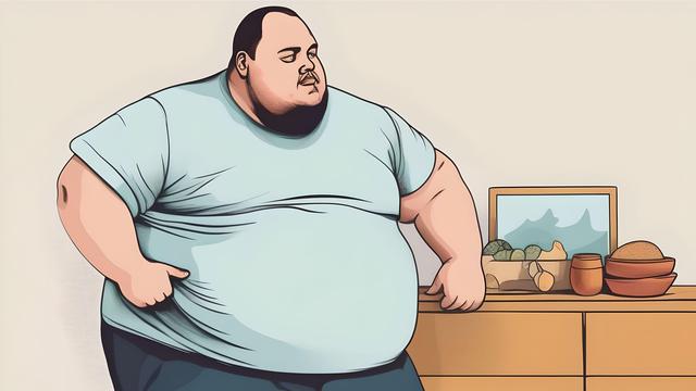 Perut Buncit Ganggu Keperkasaan Pria? Coba Tips Jitu dari Dr. Zaidul Akbar! (Ilustrasi Perut Buncit/Obesitas/Overweight by AI)