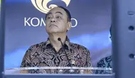 Menkominfo Budi Arie Setiadi telah menandatangani Surat Edaran (SE) mengenai Etika Kecerdasan Artifisial (Artificial Intelligence/AI). (Liputan6.com/ Giovani Dio Prasasti)