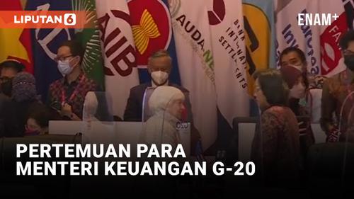 VIDEO: Para Menteri Keuangan G-20 Berkumpul di Bali