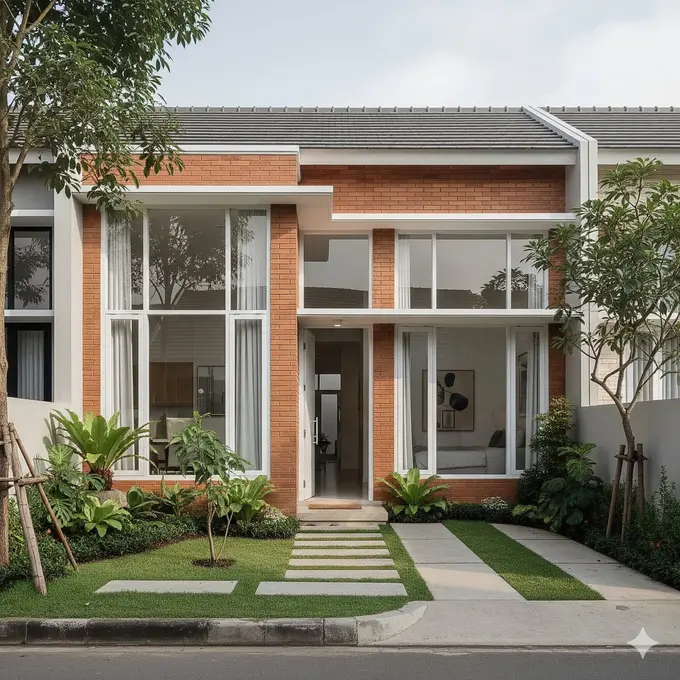 Konsep Rumah dengan Taman Depan