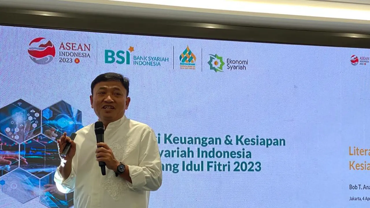 Wakil Direktur Utama BSI Bob Tyasika Ananta (Foto: Liputan6.com/Elga N)