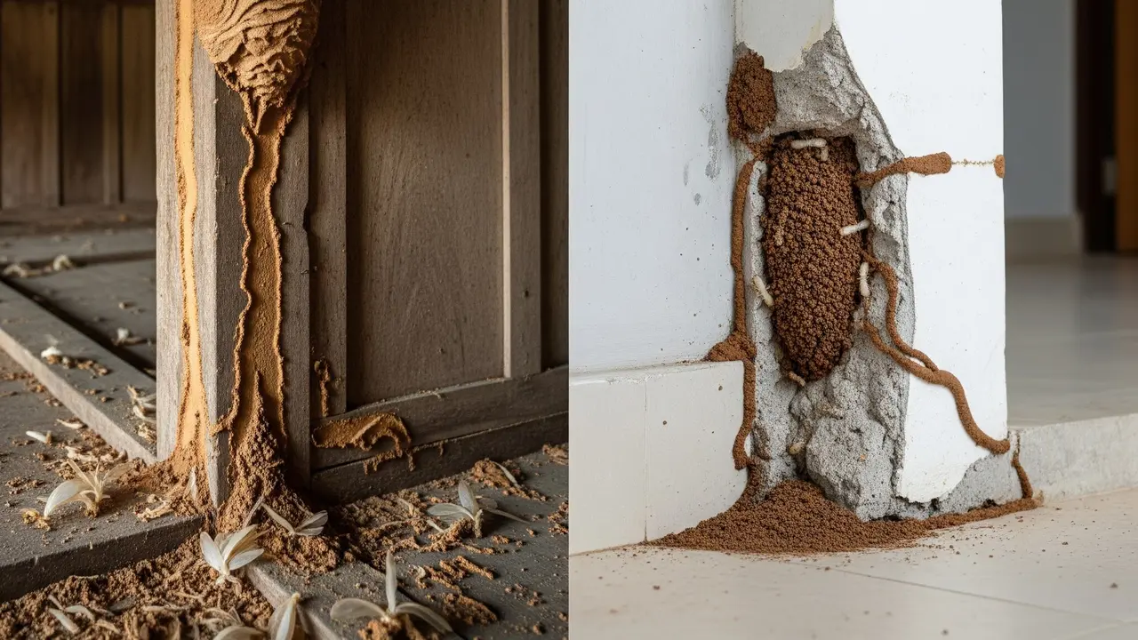 Sarang Rayap di Rumah Kayu vs Beton