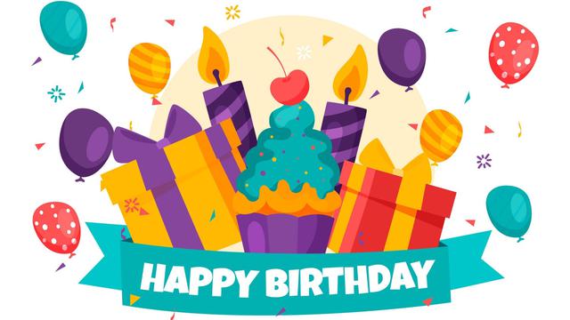 Ilustrasi ulang tahun