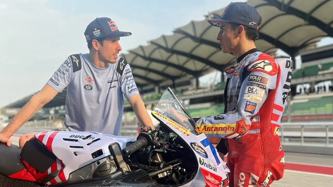 Alex Marquez dan Marc Marquez