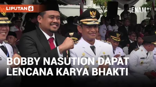 VIDEO: Bobby Nasution dapat Penghargaan usai Berantas Pungli