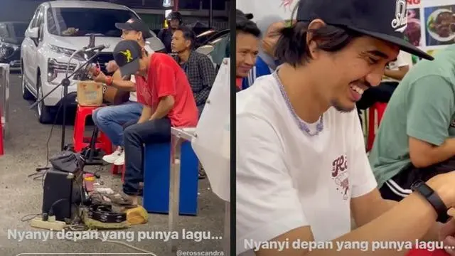 Momen Viral 6 Pengamen Nyanyi di Depan Penyanyi Aslinya, Suara Tak Kalah Merdu