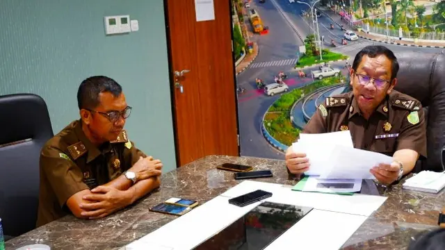 Jaksa di Kejati Riau menjelaskan duduk perkara IRT curi sawit di Rokan Hulu.