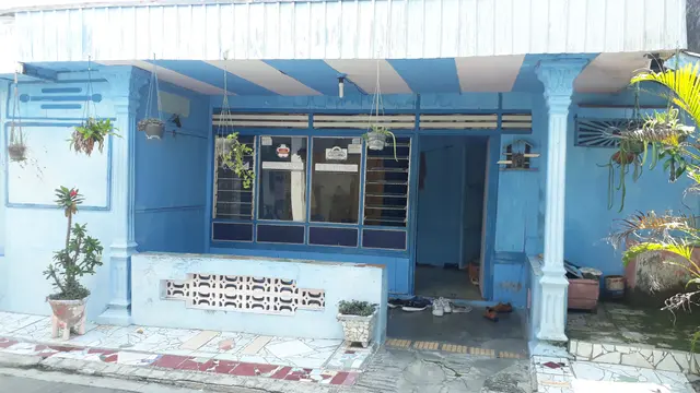 Kontrakan terduga teroris yang ditangkap Densus 88 Antiteror di Grobogan, Jawa Tengah.