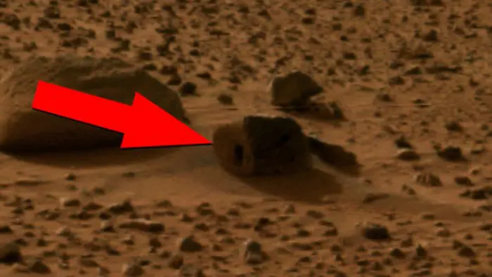 Inikah Penampakan Rumah 'Alien Mini' Mars ? (NASA)